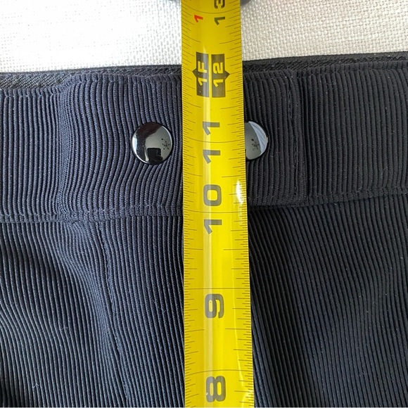 AMERICAN Apparel Black Ribbed Slim Fit Riding Pant Size S - Picture 6 of 13